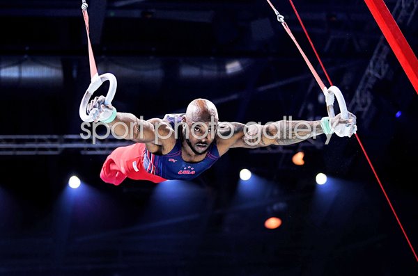 Donnell Whittenburg USA Rings Gymnastics World Championships Liverpool 2022