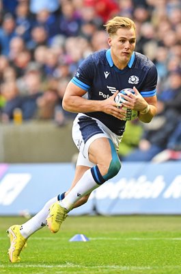 Duhan van der Merwe Scotland v Fiji Autumn International Murrayfield 2022