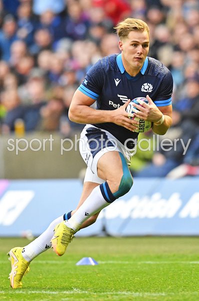Duhan van der Merwe Scotland v Fiji Autumn International Murrayfield 2022
