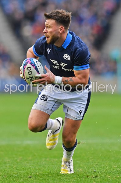 Ali Price Scotland v Fiji Autumn Rugby International Murrayfield 2022