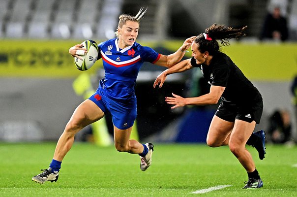 Joanna Grisez France v Portia Woodman New Zealand World Cup 2021 Semi Final