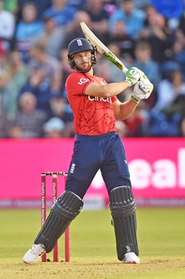 Jos Buttler England batting v South Africa T20 Cardiff 2022