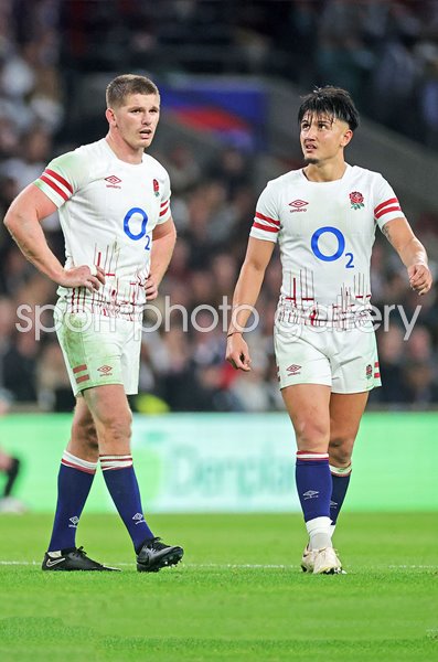 Marcus Smith & Owen Farrell England v Japan Autumn International Twickenham 2022