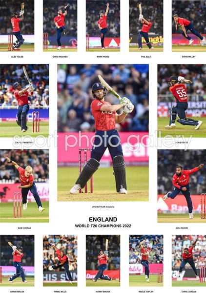 England World T20 Champions Team Special