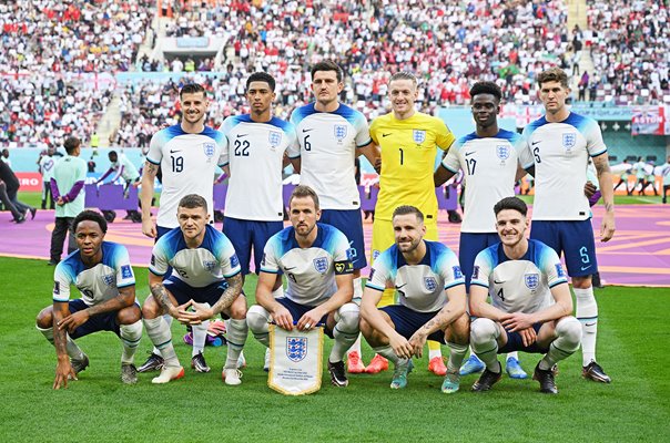 England team v Iran Group B World Cup Qatar 2022