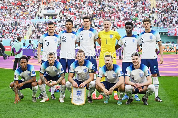 England team v Iran Group B World Cup Qatar 2022