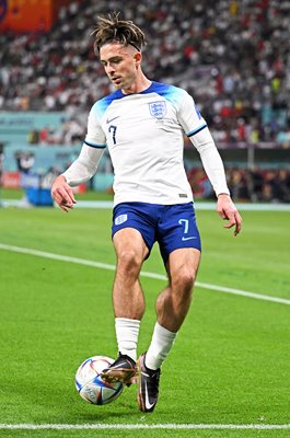 Jack Grealish England v Iran Group B World Cup Qatar 2022