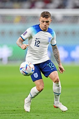 Kieran Trippier England v Iran Group B World Cup Qatar 2022