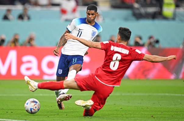 Marcus Rashford England scores v Iran Group B World Cup 2022