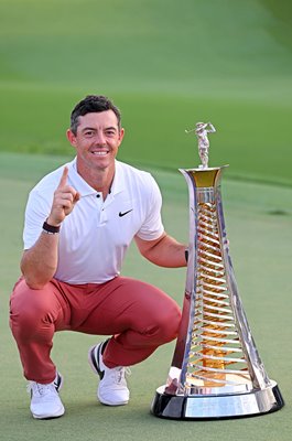 Rory McIlroy Northern Ireland European Number One Dubai 2022