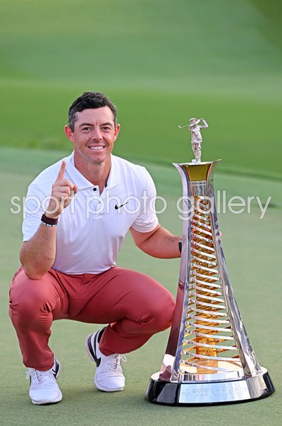 Rory McIlroy Northern Ireland European Number One Dubai 2022