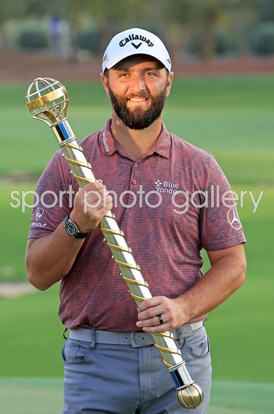 Jon Rahm Spain DP World Tour Champion Earth Course Dubai 2022