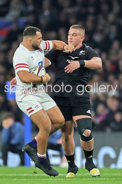 Ellis Genge England v Ethan de Groot New Zealand Autumn International 2022