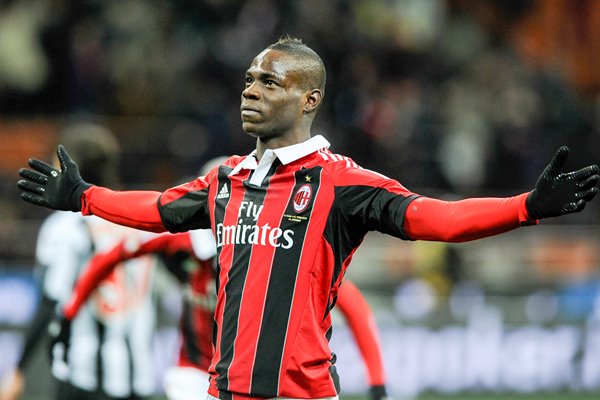 Mario Balotelli - AC Milan v Udinese Calcio