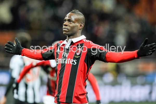 Mario Balotelli - AC Milan v Udinese Calcio