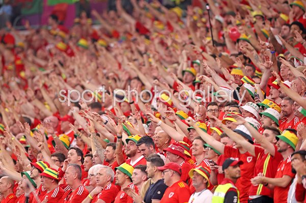 Wales fans Group B World Cup Doha Qatar 2022