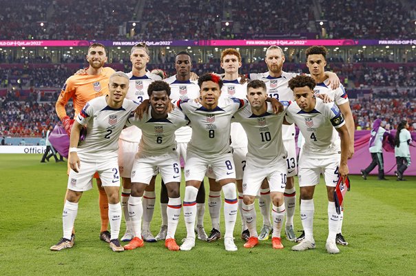 USA team v Wales Group B World Cup Qatar 2022