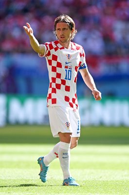 Luka Modric Croatia v Morocco Group F World Cup Qatar 2022
