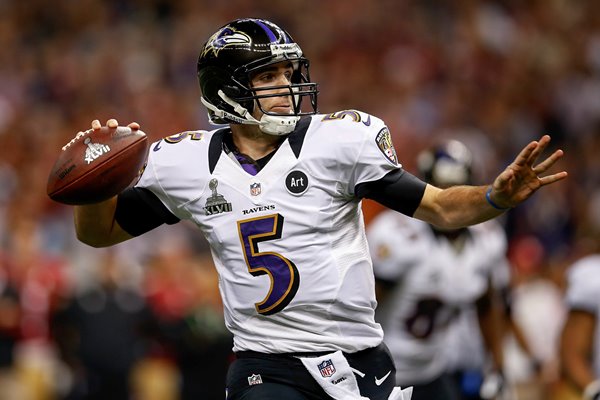 Joe Flacco Baltimore Ravens Quarterback Super Bowl 2013