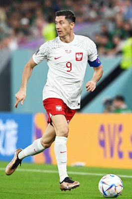 Robert Lewandowski Poland v Mexico Group C World Cup 2022
