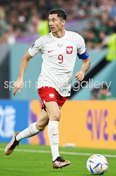 Robert Lewandowski Poland v Mexico Group C World Cup 2022