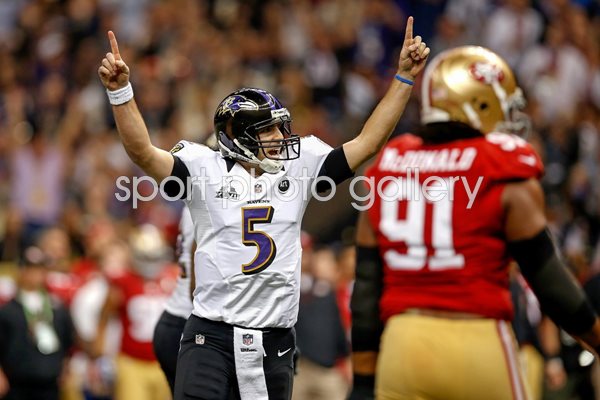 Joe Flacco Baltimore Ravens Quarterback Super Bowl 2013