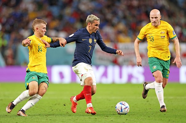 Antoine Griezmann France v Australia Group D World Cup Qatar 2022