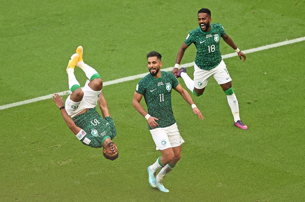 Salem Al-Dawsari Saudi Arabia goal v Argentina World Cup Qatar 2022