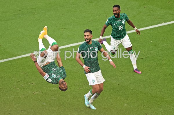 Salem Al-Dawsari Saudi Arabia goal v Argentina World Cup Qatar 2022