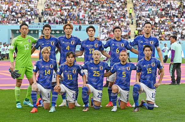 Japan team v Germany Group E World Cup Qatar 2022