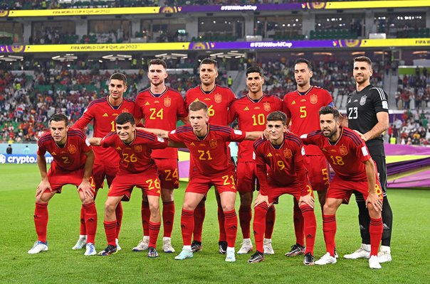 Spain team v Costa Rica Group E World Cup Qatar 2022