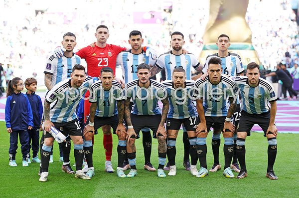 Argentina team v Saudi Arabia Group C World Cup Qatar 2022
