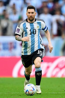 Lionel Messi Argentina v Saudi Arabia World Cup Qatar 2022