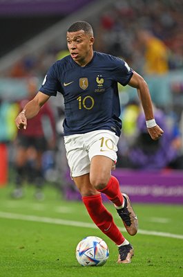 Kylian Mbappe France v Australia Group D World Cup Qatar 2022