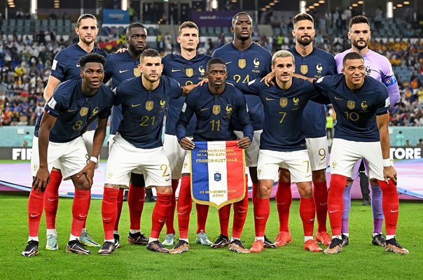 France team v Australia Group D World Cup Qatar 2022