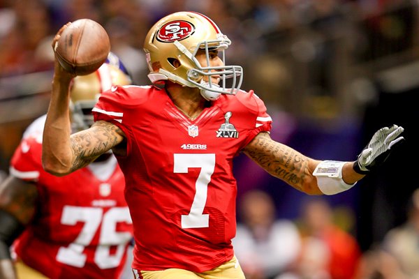 Colin Kaepernick San Francisco 49ers Quarterback 2013