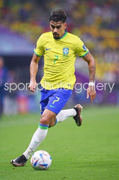 Lucas Paqueta Brazil v Serbia Group G World Cup Qatar 2022