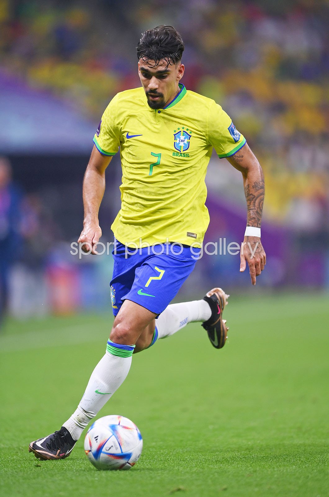 Lucas Paqueta Brazil v Serbia Group G World Cup Qatar 2022 Images