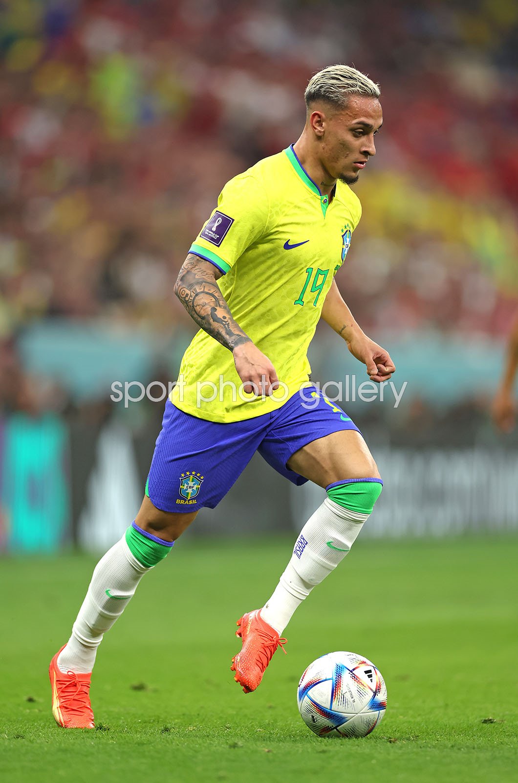 Antony Brazil v Serbia Group G World Cup Qatar 2022 Images