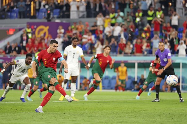Cristiano Ronaldo Portugal scores in 5 World Cup Finals Qatar 2022