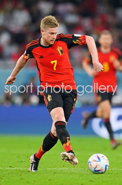 Kevin De Bruyne Belgium superstar v Canada Group F World Cup Qatar 2022