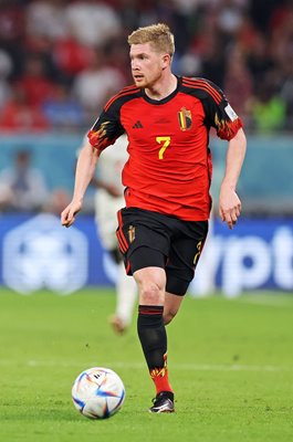 Kevin De Bruyne Belgium v Canada Group F World Cup Qatar 2022