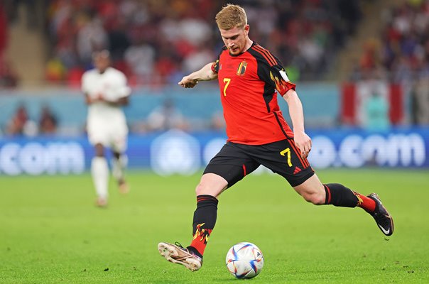 Kevin De Bruyne Belgium v Canada Group F World Cup 2022