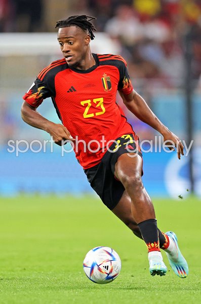 Michy Batshuayi Belgium v Canada Group F World Cup Qatar 2022
