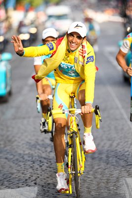 Alberto Contador of Spain - 2010 Tour Champion