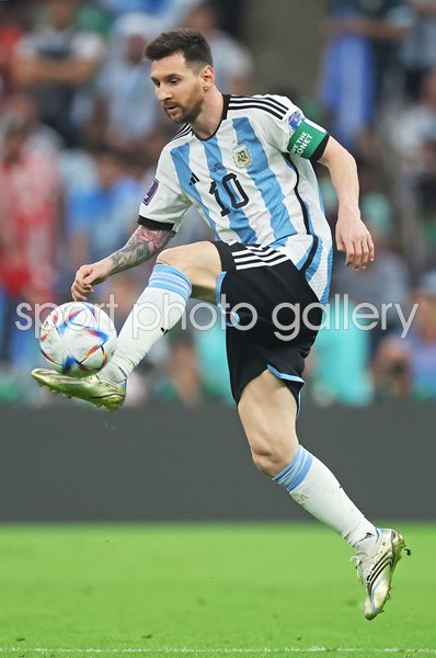 Lionel Messi Argentina in control v Mexico Group C World Cup 2022