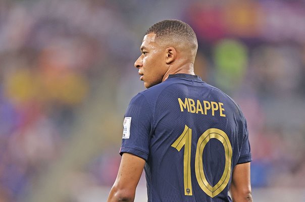 Kylian Mbappe France v Denmark Group D World Cup Qatar 2022