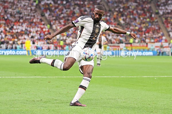 Antonio Rudiger Germany v Spain Group E World Cup Qatar 2022