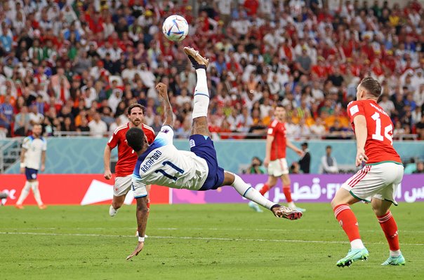 Marcus Rashford England Overhead Kick v Wales World Cup 2022