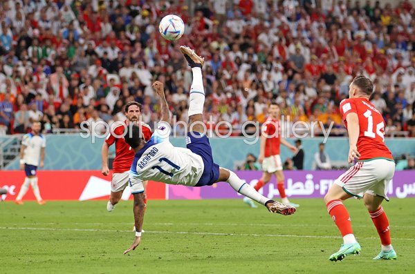 Marcus Rashford England Overhead Kick v Wales World Cup 2022